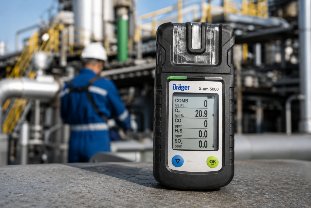 Drager X-am 5000: универсальный многоканальный газоанализатор