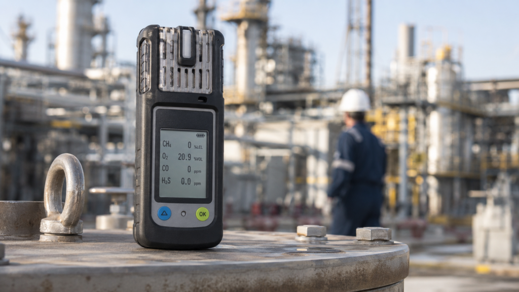 Drager X-am 2500 портативный газоанализатор для контроля газов на промышленном объекте