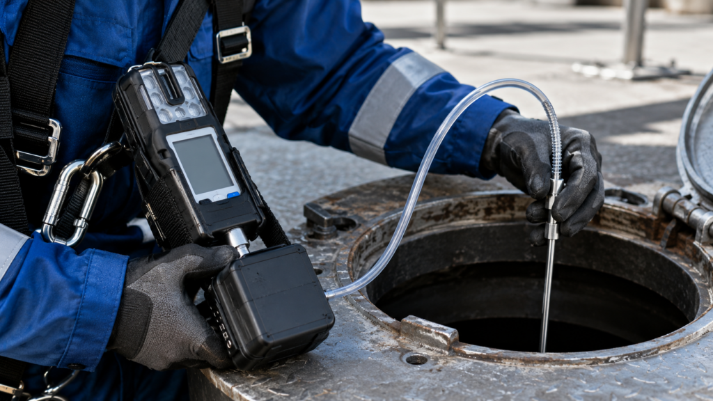 Насос Drager X-am Pump для принудительного отбора пробы из колодца